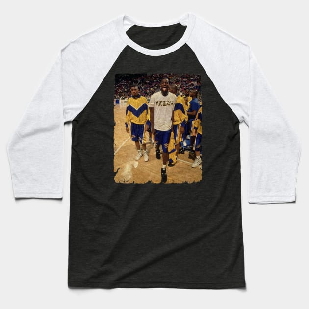 Kevin Garnett on Michigan Wolverines Baseball T-Shirt by Wendyshopart